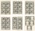 Effigies of the Ottoman Princes – Complete Table of Ottoman Rulers, Rome, 1700s For Sale