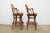 Vintage Faux Bamboo Swivel Bar Stools (Set of 4) For Sale - Image 11 of 18