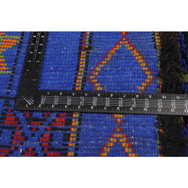 Textile Vintage Beni M'Guild Moroccan Rug, 06'03 X 10'06 For Sale - Image 7 of 10