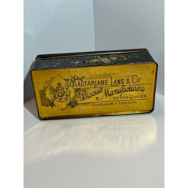 Antique Vintage Lot (11) Biscuit Shortbread Coffee Ginger Tins English/Dutch For Sale - Image 13 of 18