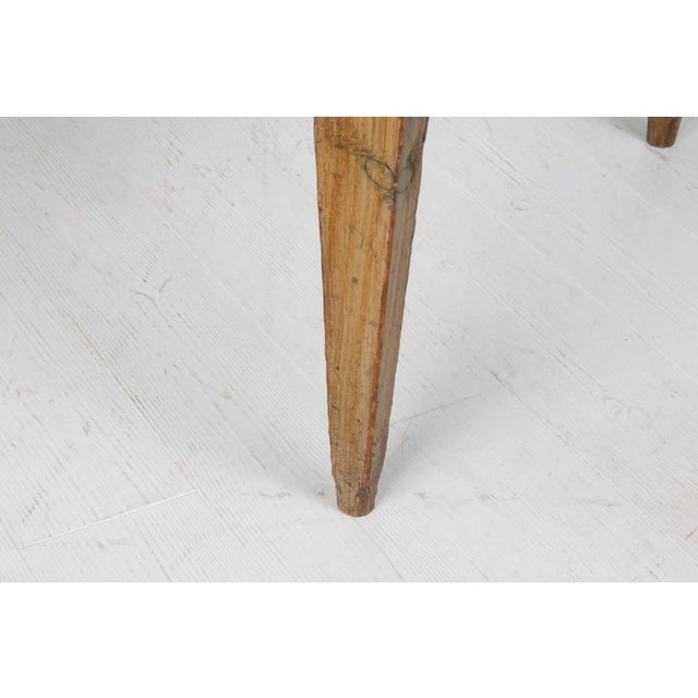 Antique Swedish Folk Art Dining Table For Sale - Image 11 of 15
