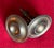 Antique Early 19th Century American Federal Neoclassical Brass Mirror Supports or Drapery Curtain Tie Backs 1810 - 1820 - A Pair For Sale - Image 4 of 12