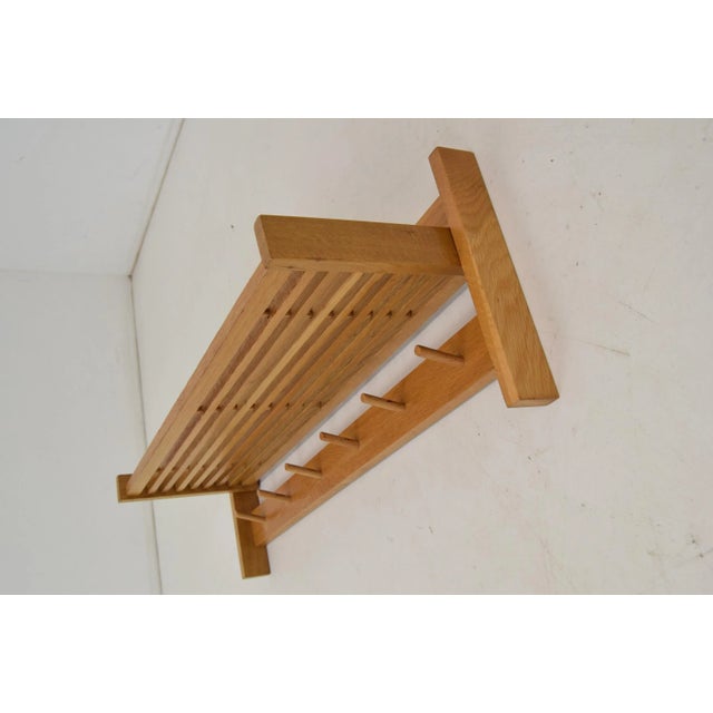 Mid-Century Wall Shelf and Hook, 1970s For Sale - Image 10 of 12