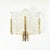 Large Scandinavian Glass & Brass Leaf Wall Light attributed to Carl Fagerlund for Orrefors, 1960s For Sale - Image 11 of 11