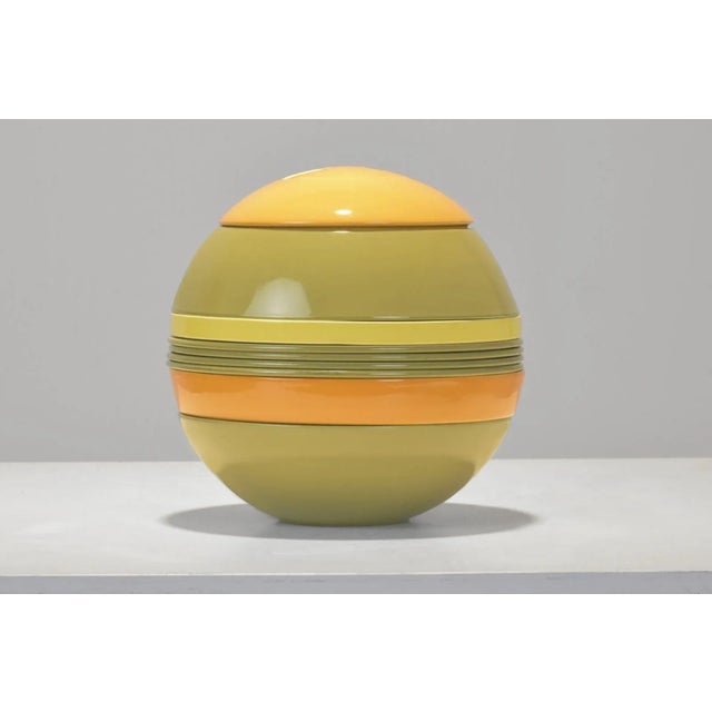 Green Modular Tableware in Glazed Ceramic by Helen Boch & Federigo Fabbrini for Villeroy & Boch, Germany, 1970s, Set of 19 For Sale - Image 8 of 8
