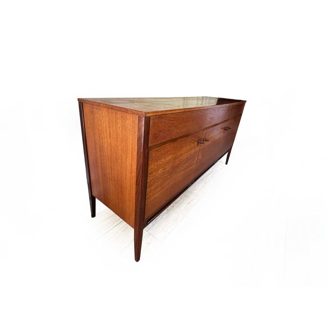 Mid-Century Walnut and Teak Sideboard, 1960s For Sale - Image 12 of 16