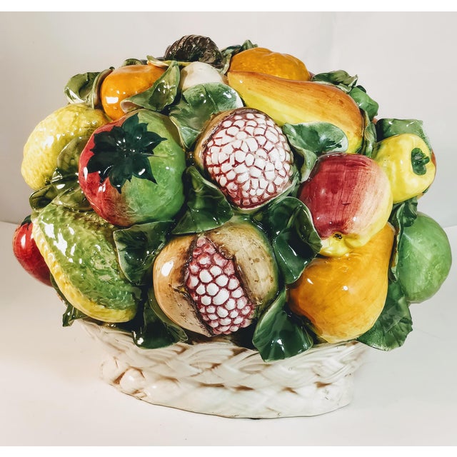vintage ceramic fruit