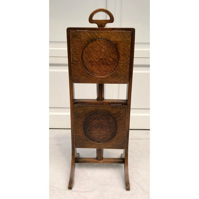 1900's Antique Folding Cake/Pie Stand Display For Sale In Los Angeles - Image 6 of 13