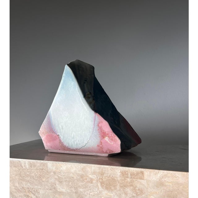 A Unique Ceramic Vase By Tony Evans, Signed, Late 20Th Century For Sale - Image 10 of 12