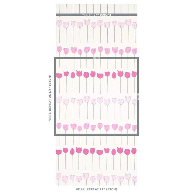 Part of the Cristina Buckley collection, Edie wallpaper owes its graphic simplicity to the vintage floral patterns of Vera...