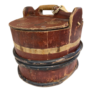 Swedish Folk Art Bucket