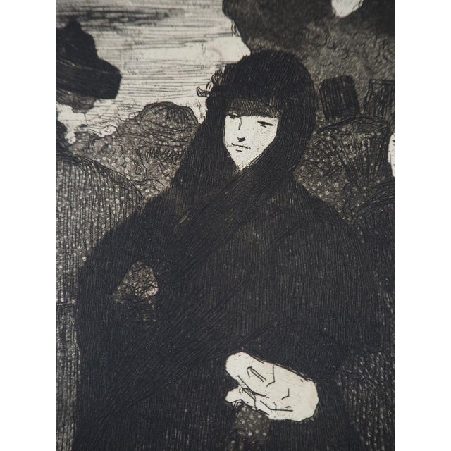 Edouard Manet, At the Prado, 1865, Original Etching For Sale - Image 7 of 10