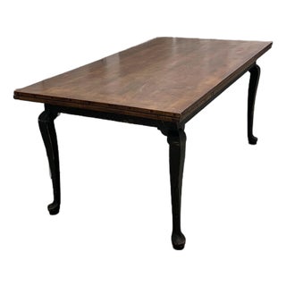 Late 20th Century Signed Toad Hall Abc Carpet Dining Table For Sale