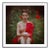 Dasha and Mari 'Royal Tea Poppies' Limited Edition Print Framed in Black For Sale