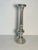 Shabby Chic 18” Tall Vintage Mercury Glass Candlestick For Sale - Image 3 of 5