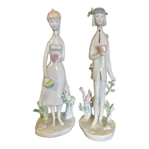 Vintage "The Lovers" Pair of Figurines by Raymond Peynet for Rosenthal