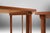 Brown Scandinavian Teak Nesting Tables, Denmark, 1960s, Set of 3 For Sale - Image 8 of 13