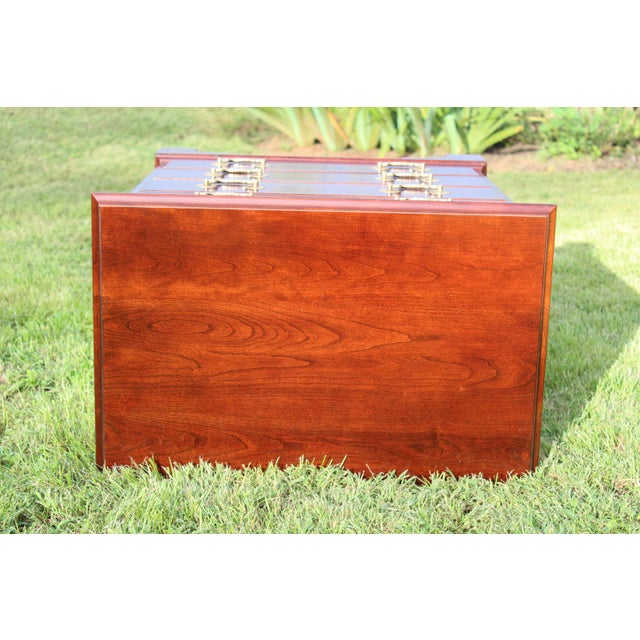 Stickley Mahogany Nightstands—A Pair For Sale - Image 12 of 18