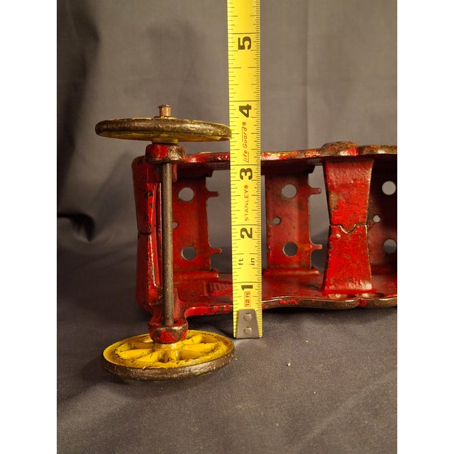1930s Antique Kenton Overland Circus Band Wagon Cast Iron Toy Original Paint Prewar For Sale - Image 5 of 18