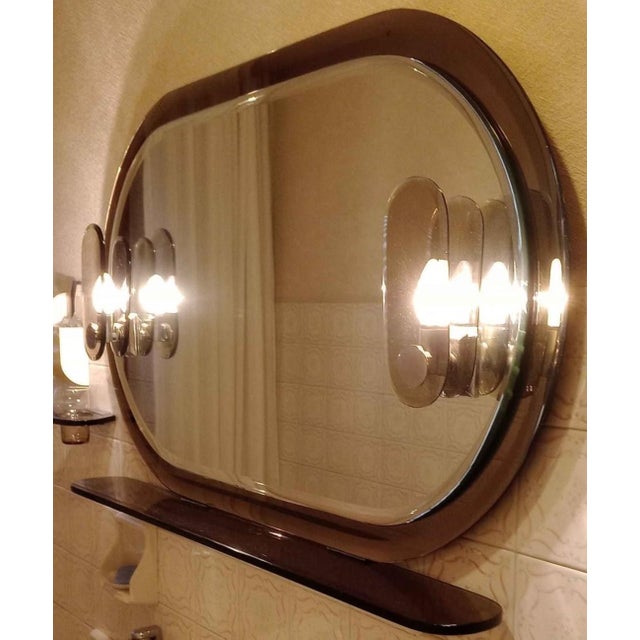 Space Age Bathroom Set in the style of Veca Arte Fontana, 1970s, Set of 6 For Sale - Image 11 of 11