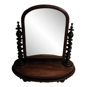 19th Century Victorian Gentleman's Shaving Mirror