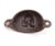Early 20th Century Antique 3.5 In. Black Cast Iron Victorian Figural Bin Pull For Sale - Image 5 of 5