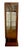 Brown Art Deco Showcase Glazed on Three Sides For Sale - Image 8 of 11
