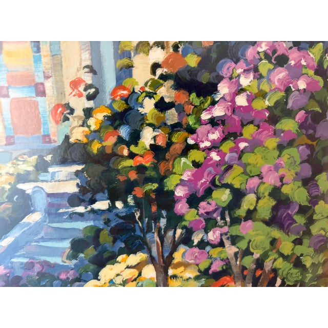 1990s Howard Behrens Impressionist San Francisco Serigraph, Signed For Sale - Image 11 of 11