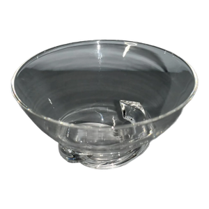 Vintage Fine Steuben Art Glass Art Nouveau Style Spiral Bowl