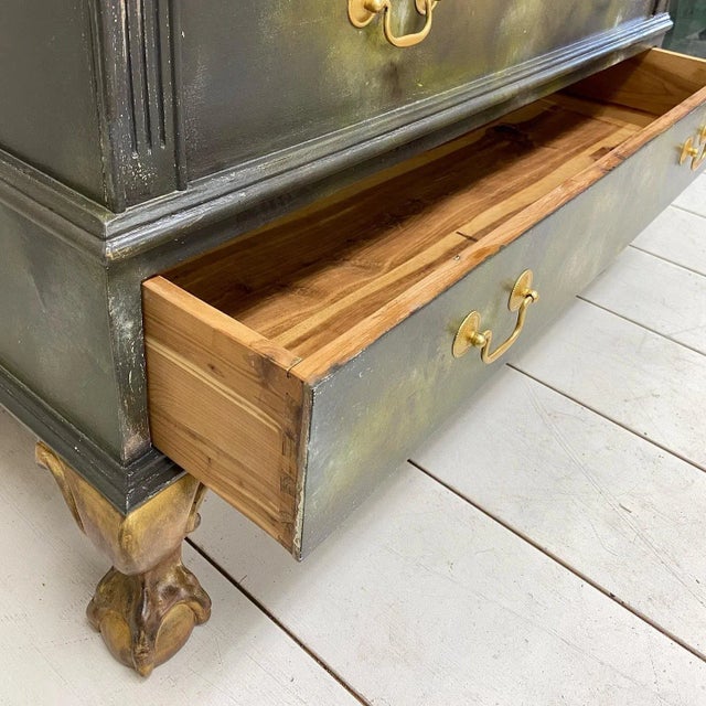 1950s Mid-Century Chippendale Style West Branch Cedar Chest For Sale - Image 10 of 12