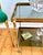 Vintage Neoclassical Empire Serving Trolley in Brass with Removable Tray, 1950s, in Very Good conditions. Designed 1950 to...