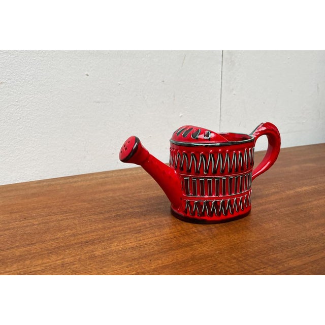Mid-Century Italian Pottery Watering Pot, 1960s For Sale - Image 11 of 18