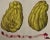 This is an early 18th century hand-colored copperplate engraving of lemons by Johann Christoph Volkhamer entitled "Cedro a...