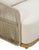 Alpine Teak Wood Outdoor Sofa With Biege Rope Design For Sale - Image 11 of 12