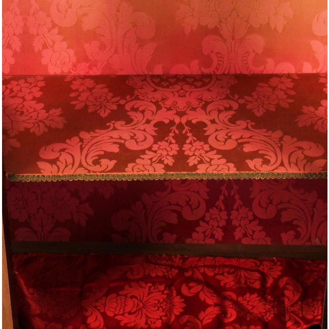 Brown French Display Cabinet from Vernis Martin, 19th Century For Sale - Image 8 of 18