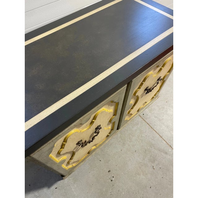 Late 20th Century Painted Commode For Sale - Image 11 of 12