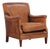 1960s Dutch Art Deco Style Leather Club Chair. For Sale