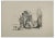 Giovanni Battista Tiepolo, The Knight and his Horse, Etching, 1785 For Sale