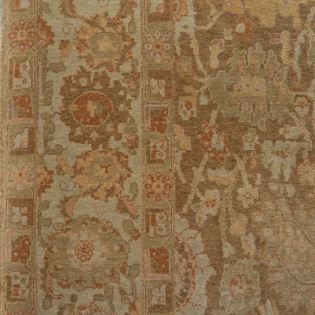 MANSOUR Mansour Turkish Handwoven Tabriz Rug - 6' X 9' For Sale - Image 4 of 11