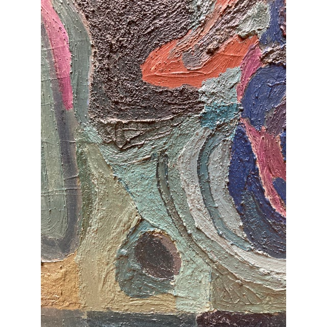 Mid-Century Floral Still Life Attributed to Peter Busa For Sale - Image 10 of 12