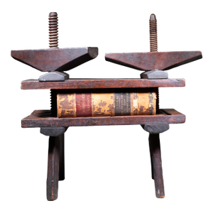 19th C. Primitive Book Binding Press