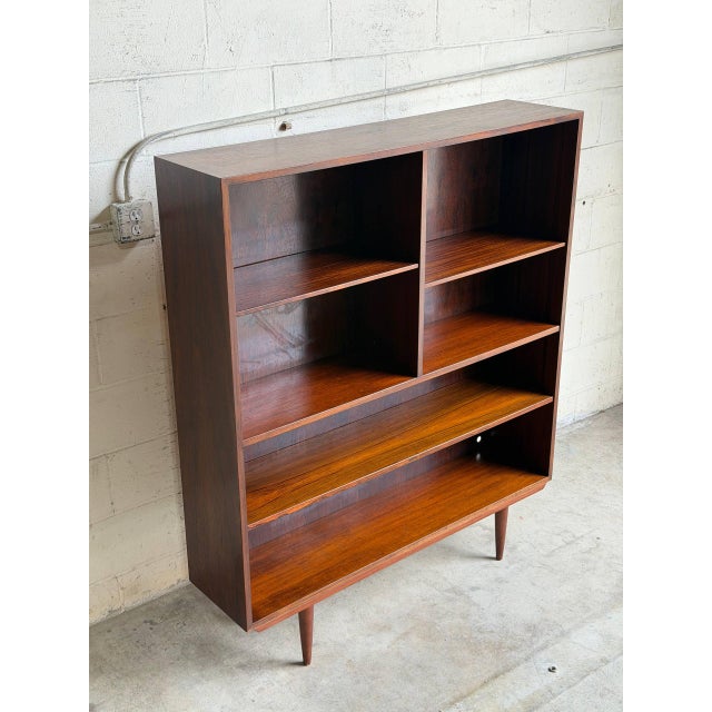 1960s Rosewood Display Bookcase Omann Jun Denmark 1960s For Sale - Image 5 of 10