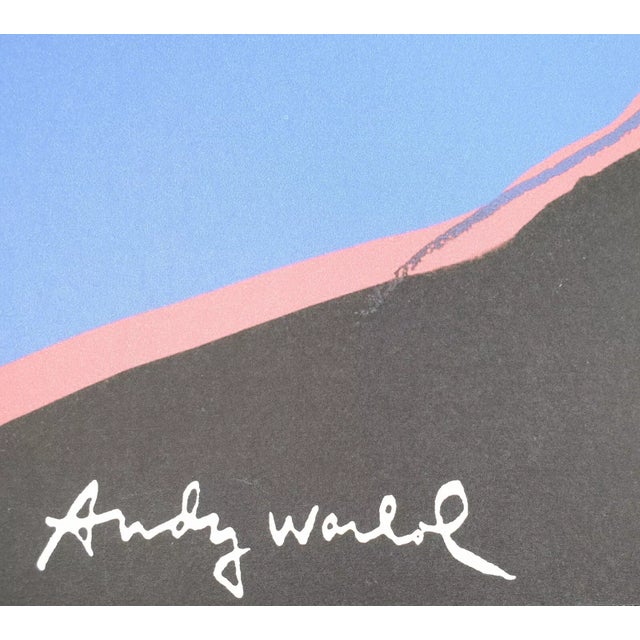 Blue 1986 Andy Warhol Lithograph the Witch Carnegie Museum of Art Edition For Sale - Image 8 of 8