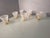 Gold Wall Lamps in Brass and Canne Torte Murano Glass from Manifattura Di Murano, Set of 2 For Sale - Image 8 of 9