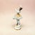Antique Porcelain Lace Ballerina Figurine with Gilt Floral Tutu from Rudolstadt-Volkstedt, 1920s For Sale - Image 11 of 13