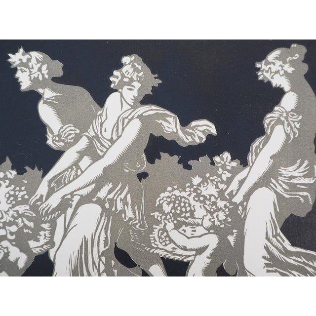Maurice De Lambert, Tribute to Bacchus, The Harvest, 1927, Etching For Sale - Image 4 of 8