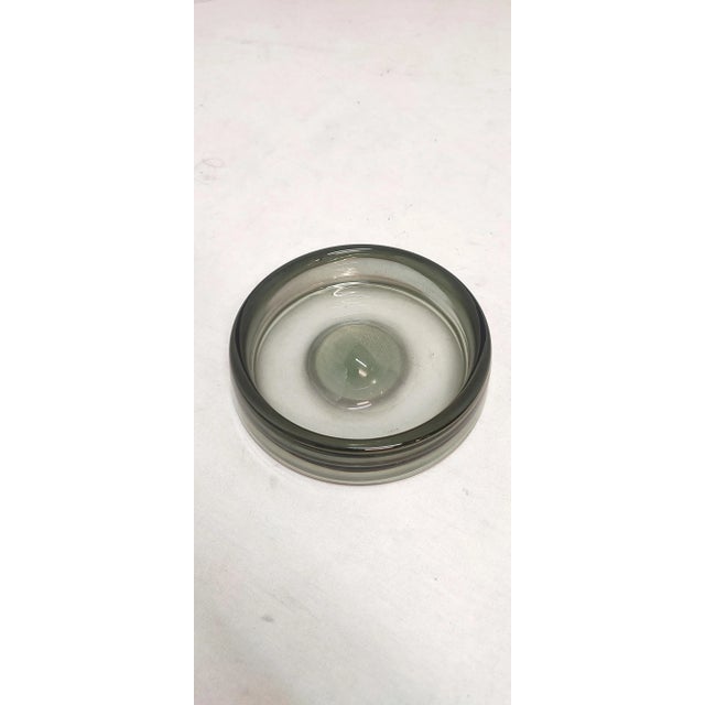 Glass Holmegaard Glass Ashtray or Bowl from Lütken, 1960s For Sale - Image 7 of 8