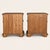 Wood 1960s French Provincial Style Oak Nightstands With Open Shelves, Pair For Sale - Image 7 of 7