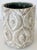 Modern French Artisan Cylindrical Ceramic Cachepot For Sale - Image 4 of 12