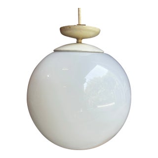 Vintage Eames Pendant Globe Light For Sale